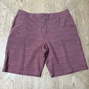 Nicklaus 38 Red Maroon Golf‎ Shorts